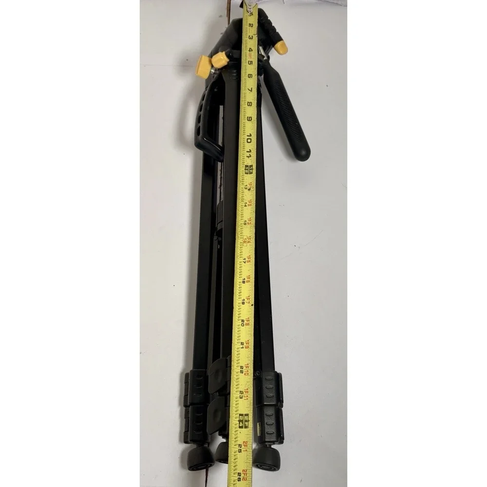 Kodak Gear Video Photo Tripod Stand with Geared Center Column & Pan Handle